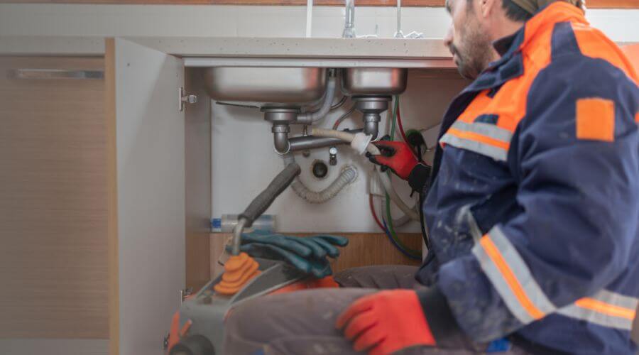 Residential Slab Leak Plumbing in London, OH